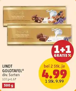 PENNY Lindt Goldtafel Angebot