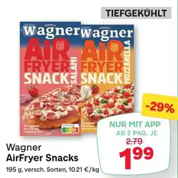 MPreis Wagner AirFryer Snacks Angebot