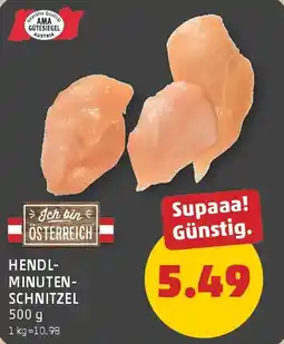 PENNY Hendl-Minuten-Schnitzel Angebot