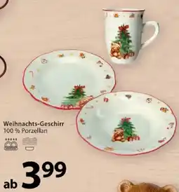 NKD Weihnachts-Geschirr Angebot
