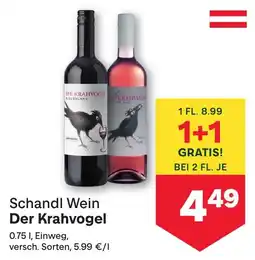 MPreis Schandl Wein Der Krahvogel Angebot