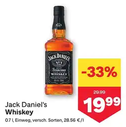 MPreis Jack Daniel's Whiskey Angebot