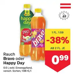 MPreis Rauch Bravo oder Happy Day Angebot