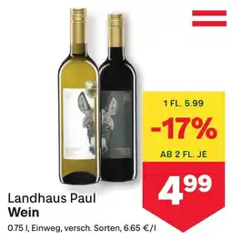 MPreis Landhaus Paul Wein Angebot