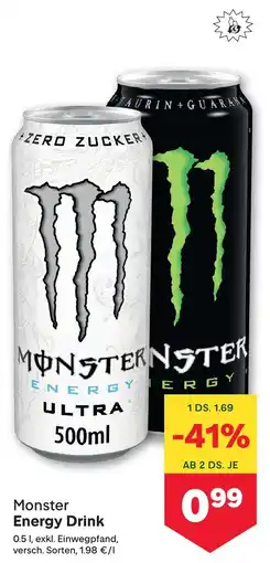 MPreis Monster Energy Drink Angebot