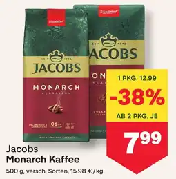 MPreis Jacobs Monarch Kaffee Angebot