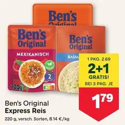 MPreis Ben's Original Express Reis Angebot