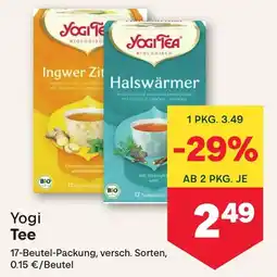 MPreis Yogi Tee Angebot