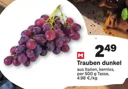 MPreis Trauben dunkel Angebot