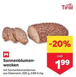 MPreis M Sonnenblumenwecken Angebot