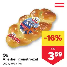 MPreis Ölz Allerheiligenstriezel Angebot