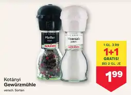 MPreis Kotányi Gewürzmühle Angebot