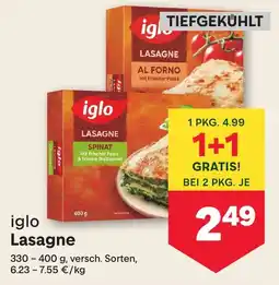MPreis iglo Lasagne Angebot