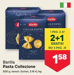 MPreis Barilla Pasta Collezione Angebot