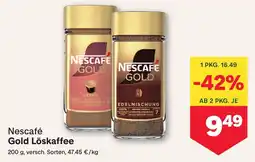 MPreis Nescafé Gold Löskaffee Angebot
