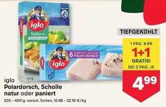 Iglo Polardorsch, Scholle natur oder paniert