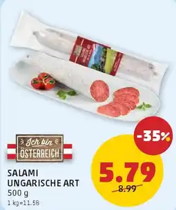 PENNY Salami Ungarische Art Angebot