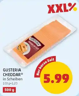 PENNY Gusteria Cheddar in Scheiben Angebot