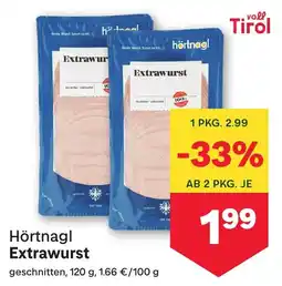 MPreis Hörtnagl Extrawurst Angebot