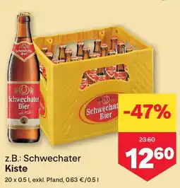 MPreis Schwechater Bier Angebot