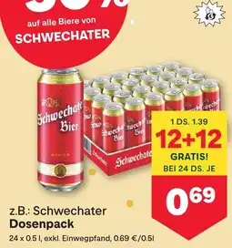 MPreis Schwechater Bier Angebot
