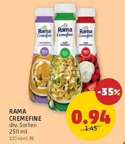 PENNY Rama Cremefine Angebot