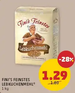 PENNY Fini's Feinstes Lebkuchenmehl Angebot