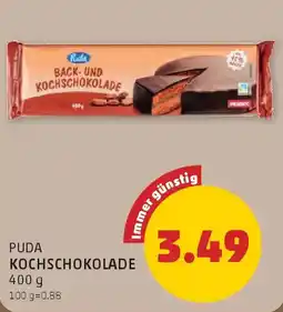 PENNY Puda Back- und Kochschokolade Angebot