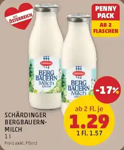 PENNY Schärdinger Bergbauern-Milch Angebot