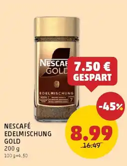 PENNY Nescafé Edelmischung Gold Angebot