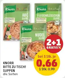 PENNY Knorr Bitte zu Tisch Suppen Angebot