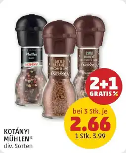 PENNY Kotányi Mühlen Angebot