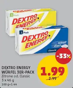 PENNY Dextro Energy Würfel Angebot