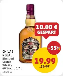 PENNY Chivas Regal Blended Scotch Whisky Angebot