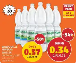 PENNY Waldquelle Mineralwasser Angebot