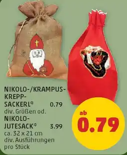 PENNY NIKOLO-/KRAMPUS-KREPP-SACKERL Angebot
