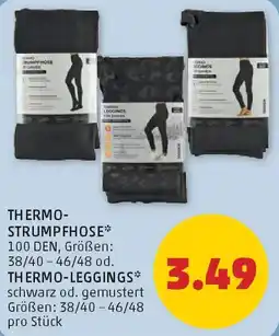 PENNY Thermo-Strumpfhose* Thermo-Leggings* Angebot