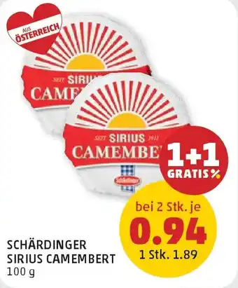 Schärdinger Sirius Camembert