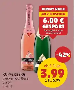 PENNY Kupferberg trocken od. Rosé Angebot