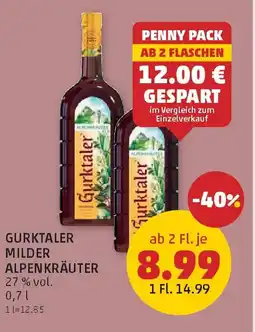 PENNY Gurktaler Milder Alpenkräuter Angebot