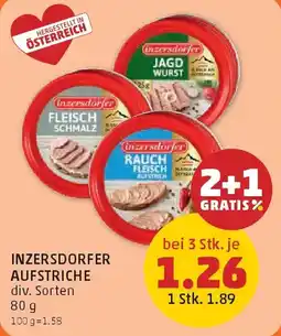 PENNY Inzersdorfer Aufstriche Angebot