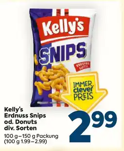 Billa Kelly's Erdnuss Snips Angebot