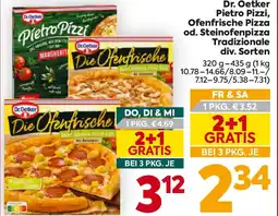 Billa Dr. Oetker Pietro Pizzi Angebot