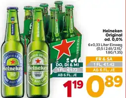 Billa Heineken Original Angebot