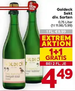 Billa Goldeck Sekt Angebot