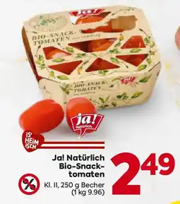 Billa Ja! Natürlich Bio-Snack-tomaten Angebot