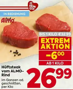 Billa Hüftsteak vom ALMO-Rind Angebot