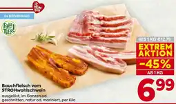 Billa Bauchfleisch vom STROHwohlschwein Angebot