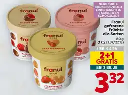 Billa Franui gefrorene Früchte Angebot