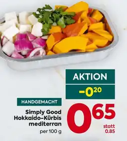 Billa Simply Good Hokkaido-Kürbis mediterran Angebot